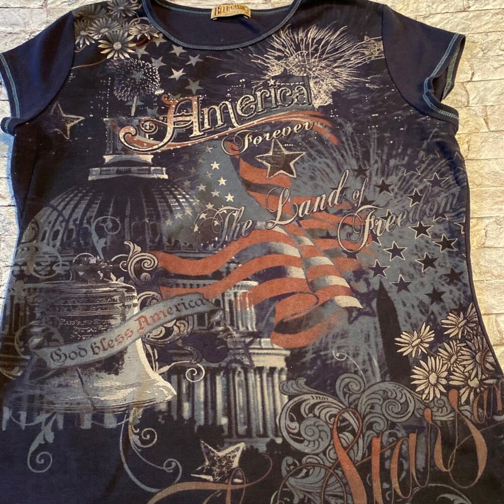 XL Blue Canyon tee shirt